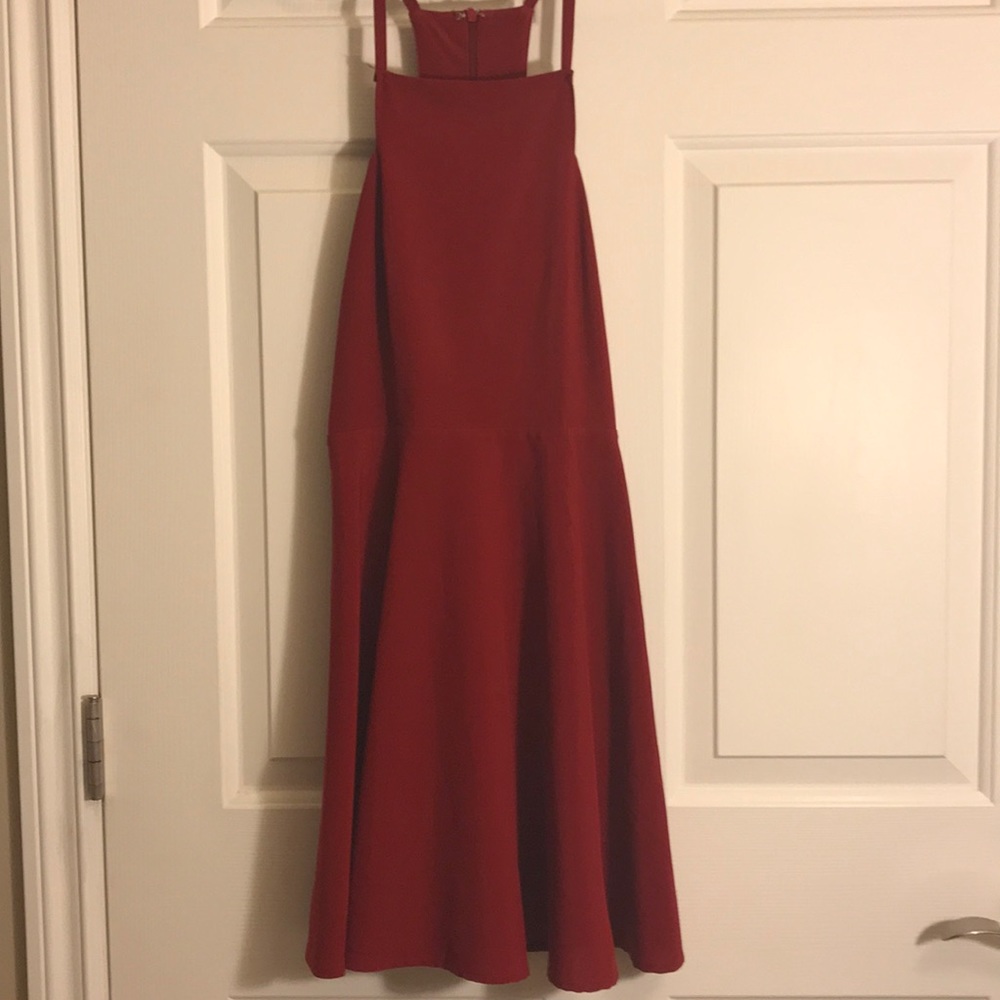 Red homecoming dress